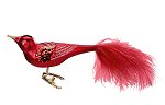 Festive Bird<br>Inge-glas Clip-on Ornament